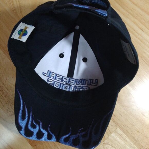 Vintage Universal Studios Flames Strap Back Hat - Picture 5 of 8